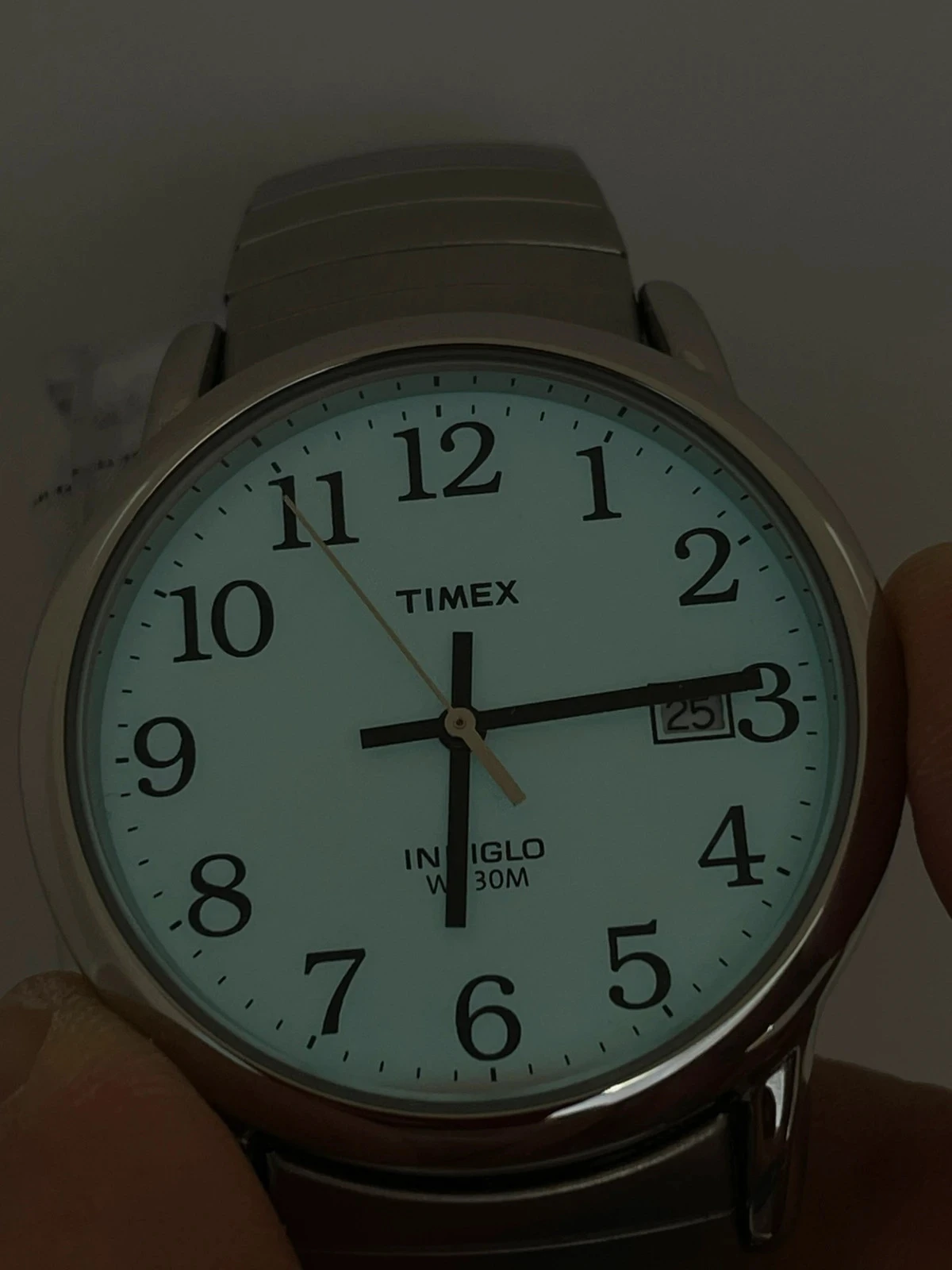 Reloj TIMEX Indigo, original nuevo con caja | Acero inoxidable, luz nocturna, modelo WR 30M – photo 18